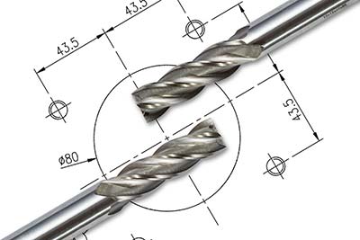 PG1000 Drill Bit Schematic